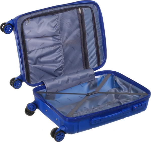 Чемодан 41 л синий XY22100 50х36х23 ABS 