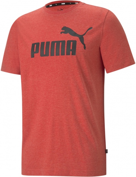 Футболка Puma ESS Heather Tee 58673611 р.S червоний