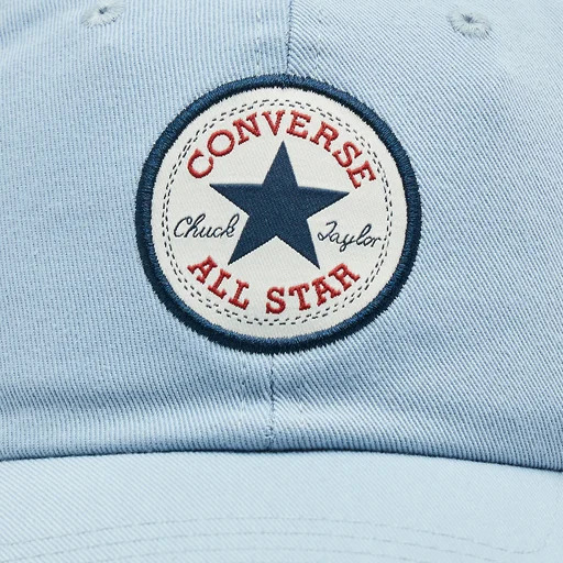 Кепка Converse CHUCK TAYLOR ALL STAR PATCH BASEBALL HAT 10022134-062 OSFA голубой