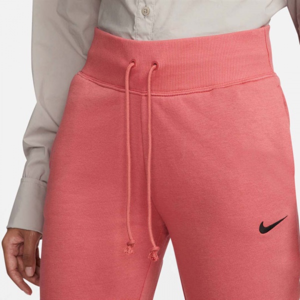 Брюки Nike W NSW PHNX FLC HR PANT STD FD0893-655 р. XS красный