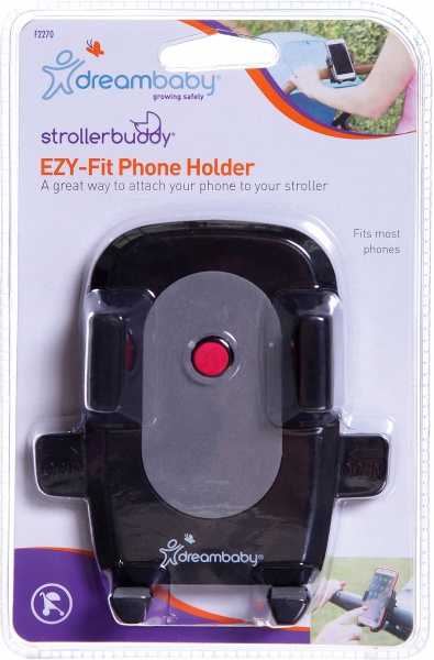 Тримач для телефона DreamBaby Strollerbuddy 20х13х7 см black 