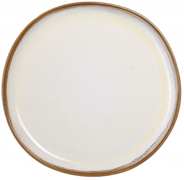 Тарелка обеденная Glaze Rim 20 см 2 сорт Bella Vita