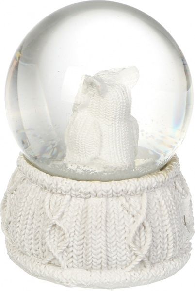 Декорація новорічна Куля Cова 6,5 см ZY151383K 