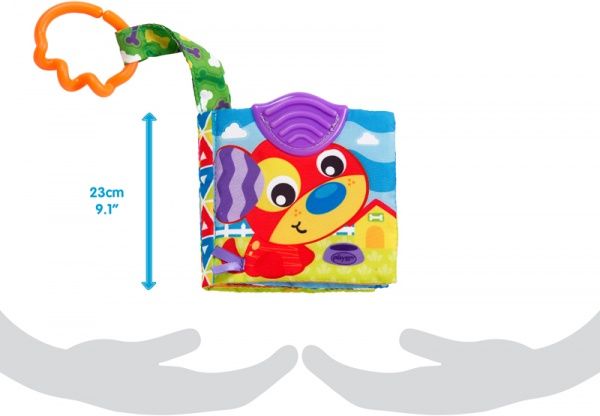 Книжка-прорізувач Playgro День на фермі 71 032