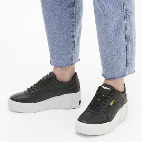 Кроссовки Puma Cali Wedge Wn's 37343802 р.UK 6,5 черный