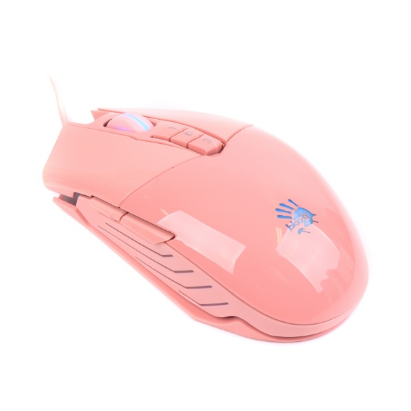 Мишка A4Tech P91s Bloody (Pink), ігрова, з активованим ПЗ, RGB 