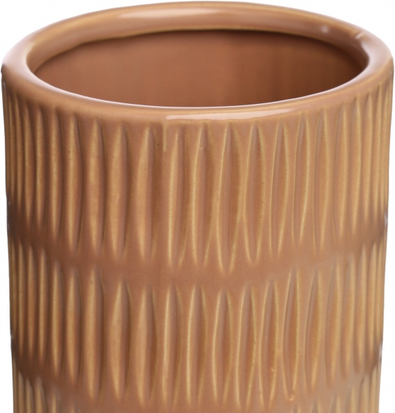 Ваза керамическая беж Guoxin d11хh24