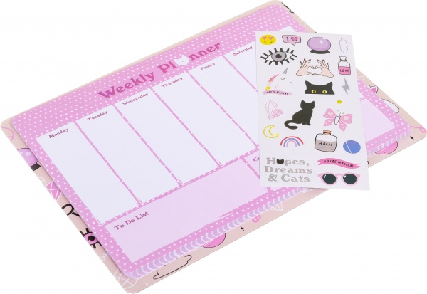 Планер на тиждень Cats' mood А3 60 аркушів