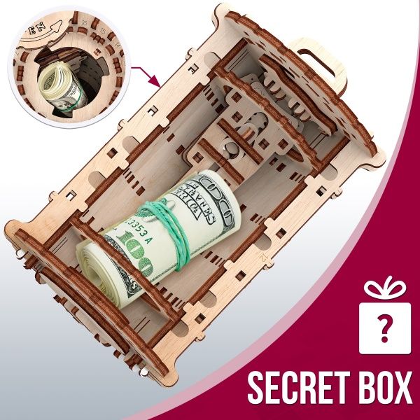 Дерев'яний 3D-конструктор Mr.Playwood Лабіринт scroll & Hole механічний 10701