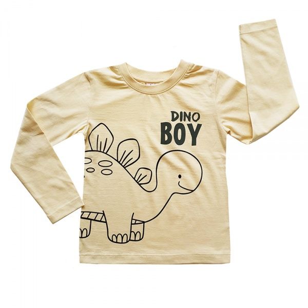 Пижама детская для мальчика Colibri р.104 белый с зеленым B7004 