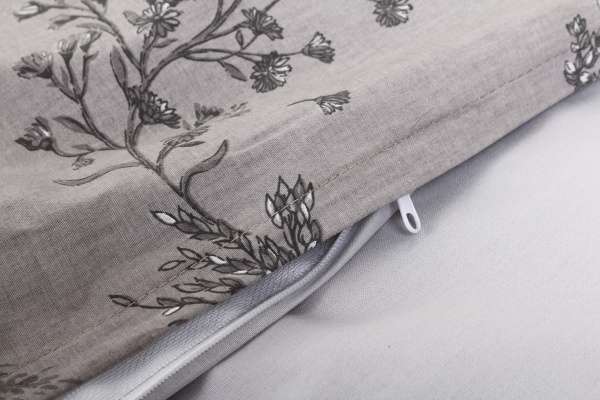 Підковдра Meadow 160x220 см сірий Luna 