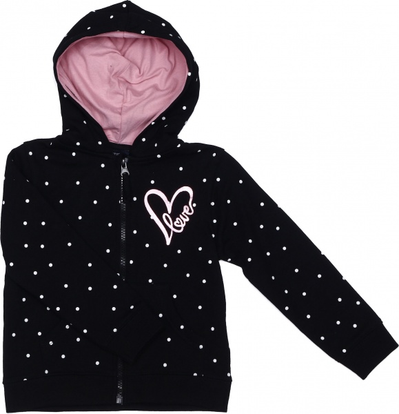 Худі для дівчинки Blue Seven р.92 чорний 764637 X * 98 