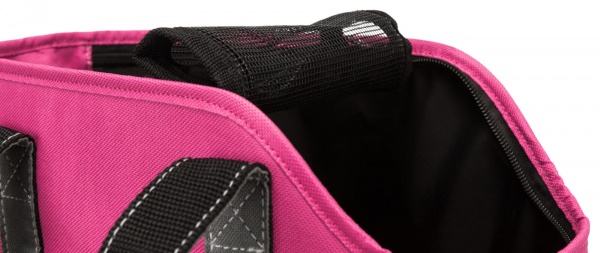 Сумка-переноска Trixie для собак Alea из полиэстера розовый с серым до 5 кг S 16x20x30 cм (28857) 