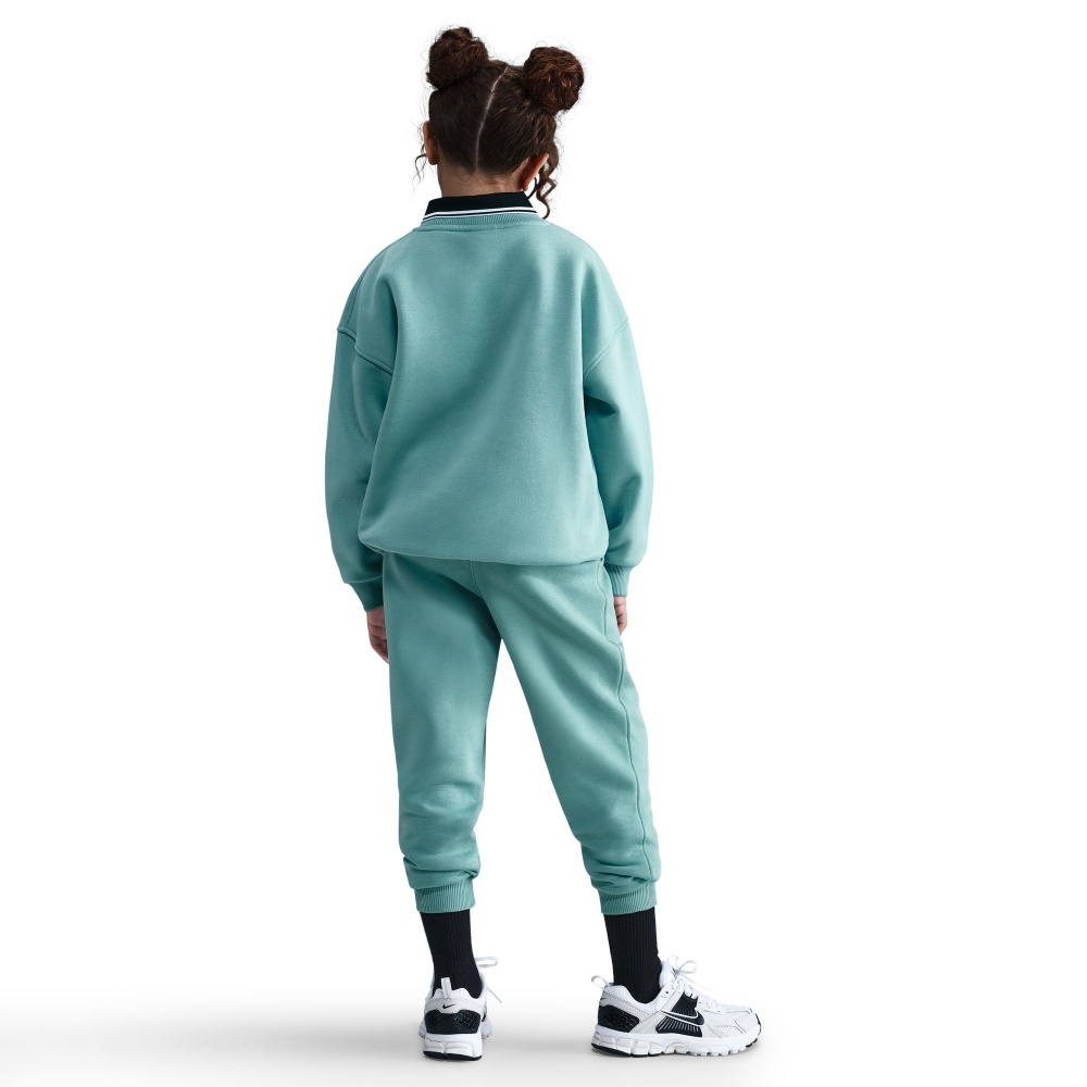 Свитшот Nike G NSW CLUB FLC OVRSZD CREW LBR FD2923-017 р.M зеленый