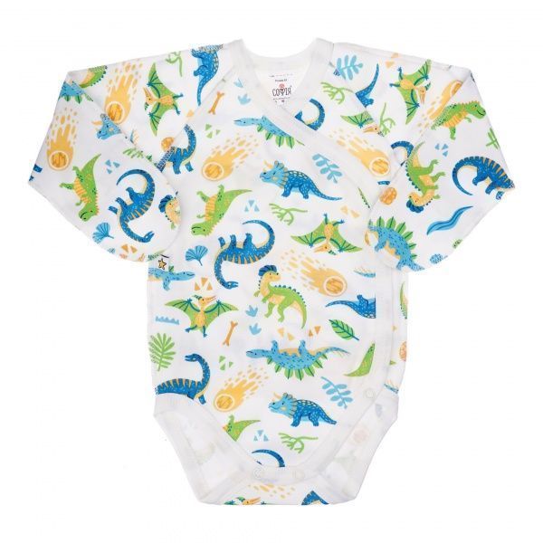 Боди детское ТМ Софія Dinosaurs р.62 синий 151162 