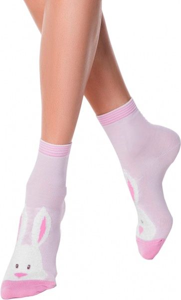 Носки Conte CE Happy18С-268СП 420 р. 23-25 розовый 