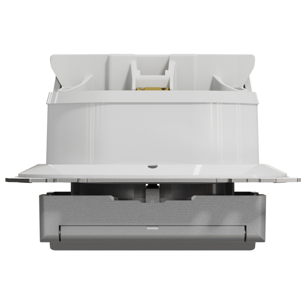 Розетка силовая с заземлением Schneider Electric Sedna Design со шторками с крышкой алюминий SDD213024