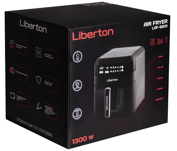 Мультипечь Liberton LAF-3203 (6907843176937)