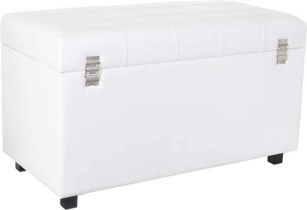 Сундук-пуф Summer S молочный 82,5х42х47 см 