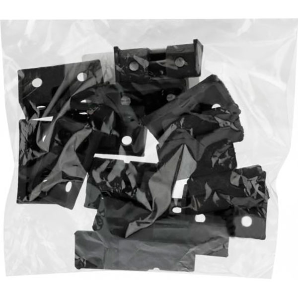 Уголок монтажный двойной черный 10 шт 10 шт. DC