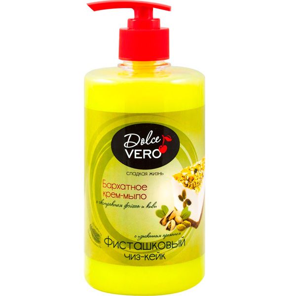 Крем-мило Dolce Vero Фісташковий чіз-кейк 500 мл