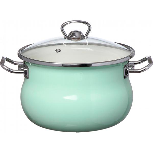 Кастрюля Epos 83808 мятная 1.5 л