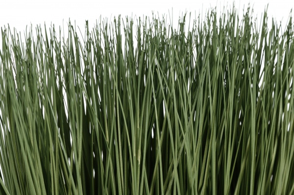 Растение декоративное Трава искусственная 28 см в металлическом горшке