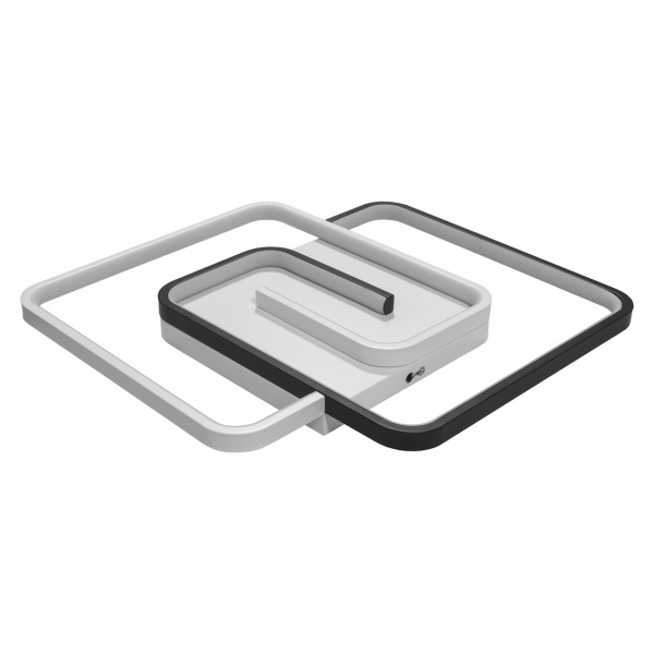 Світильник світлодіодний V-WATT AURA 80W S 80 Вт білий із чорним 3000-6000 К 