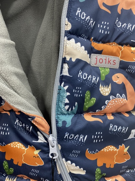 Комбинезон для мальчиков JOIKS Дино оранжевый р.92 КGS-21 