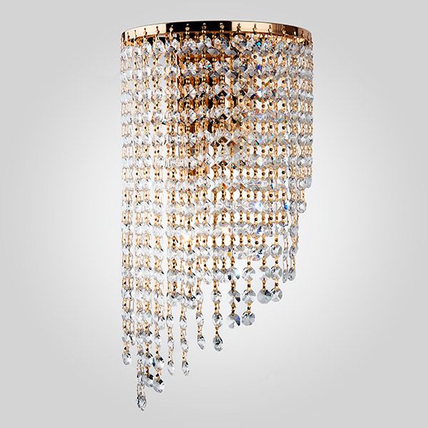 Бра Strotskis Mab 2x60 Вт E27 золото 3102/2