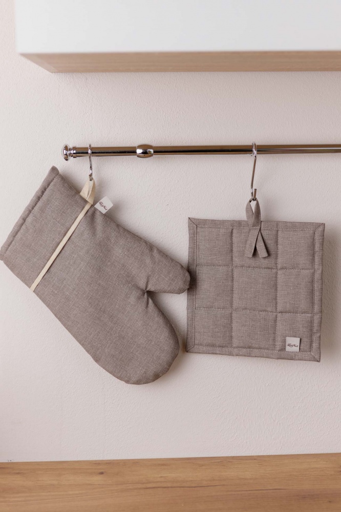 Рукавиця Магнолія 18x31 см тауп La Nuit