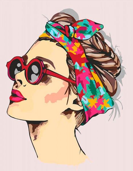 Набір, техніка акриловий живопис за номерами Grace Rosa Start 