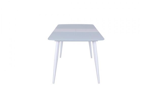 Стіл обідній Твіст TL-1942B 1200/1500х800х760 мм білий матовий 