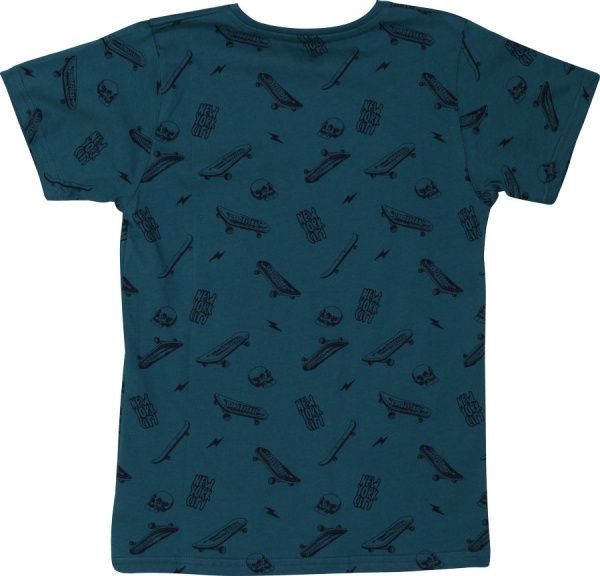 Футболка для мальчиков Фламинго р.140 зеленый с черным 864-124 