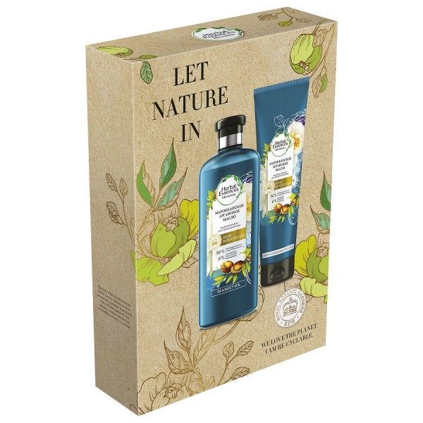 Набор подарочный для женщин Herbal Essences Марокканское аргановое масло