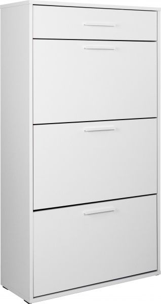 Тумба для обуви Nowy Styl GALA 4Ш 280x700x1284 мм / белый 