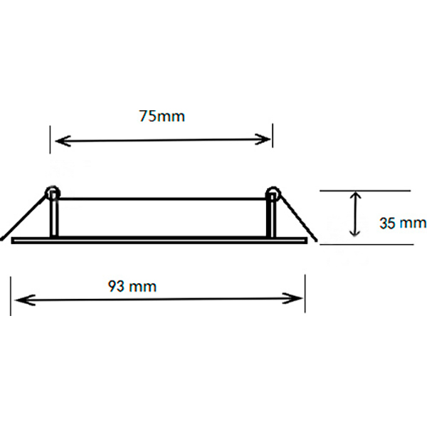 Светильник точечный Accento lighting MKD-V829R-8W 8 Вт 4000 К белый 