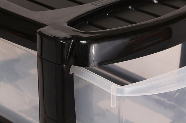 Комод пластиковий Heidrun 1520 Professional сірий 605x290x380 мм