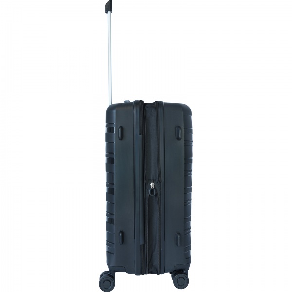 Валіза Eagle 76 л чорний M (з розширювачем) 