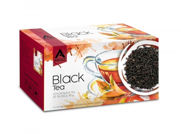 Чай Askold Black 20 шт. 40 г 