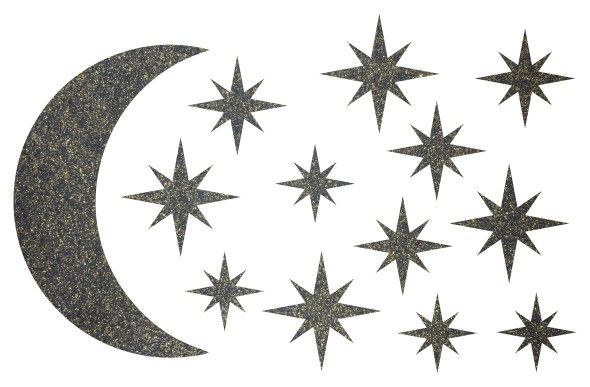 Декор з рідких шпалер Зоряне небо 3 Bioplast 1025 