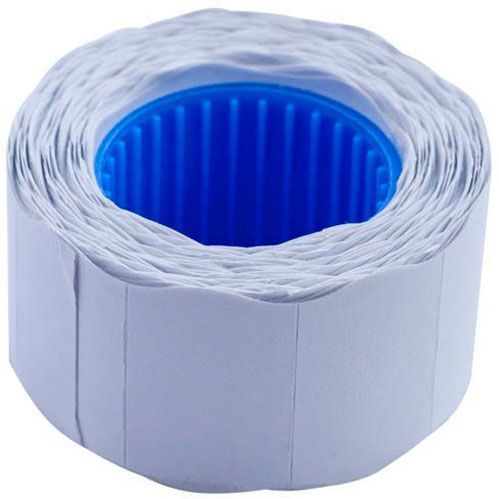 Ценник 26x16 фигурный 6 метров 375 шт. 6 роликов белый 