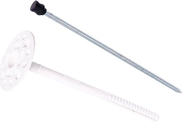 Дюбель фасадный для теплоизоляциидля минеральной ваты с термомостом 10x160 мм 5 шт. Expert Fix