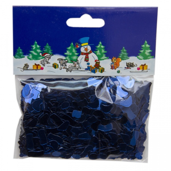 Декорация новогодняя Конфетти-метафан, синий 30 г 201067 