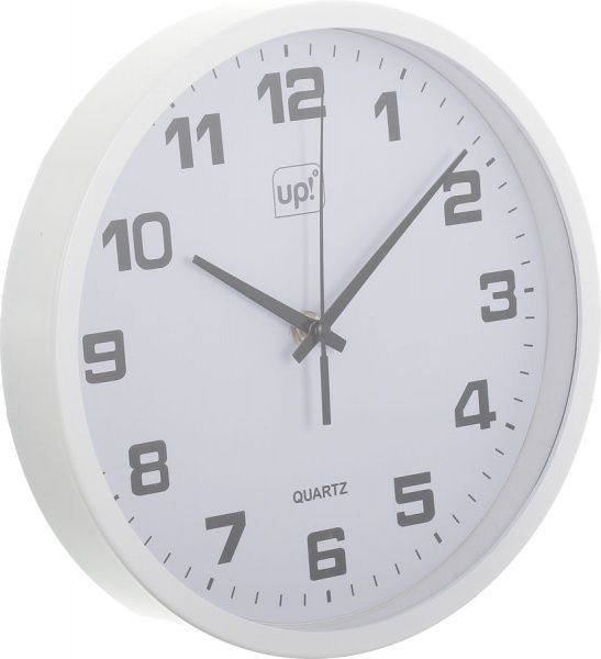 Часы настенные белые 25 см UP! (Underprice)