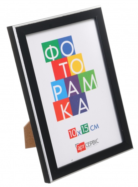 Рамка для фото Арт-Сервіс ЕА-01275 1 фото 10x15 см чорний 