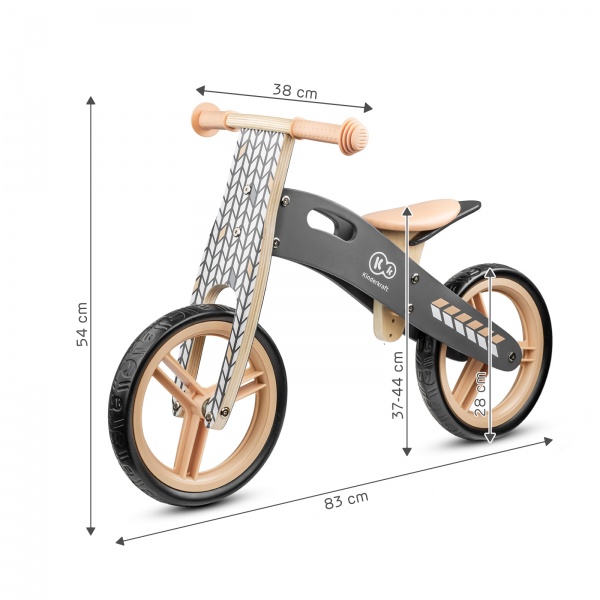 Беговел Kinderkraft Runner Натуральный