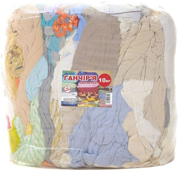 Ганчір'я світле LUX не різане 10 кг
