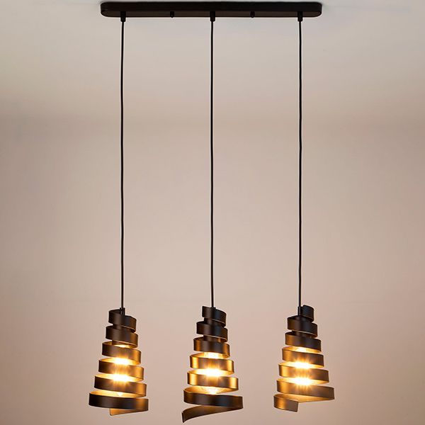 Підвіс Strotskis Storm 3x40 Вт E27 чорний 50058/3 