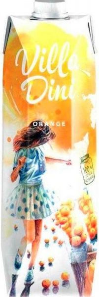 Сок Villa Dini Апельсиновый 1л 